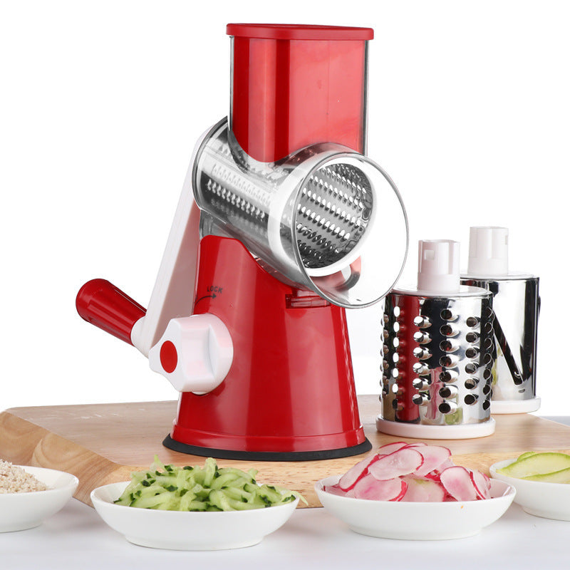 3-in-1 Manual Vegetable Slicer & Grater